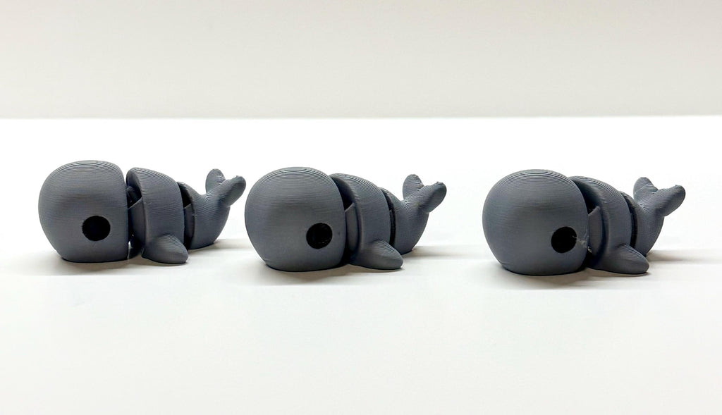 Articulated Whale Fidget Toy | 3D Printed Desk Toy | Sea Creature Decor | Collectible Gift