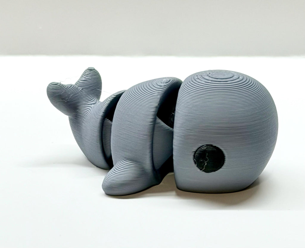 Articulated Whale Fidget Toy | 3D Printed Desk Toy | Sea Creature Decor | Collectible Gift