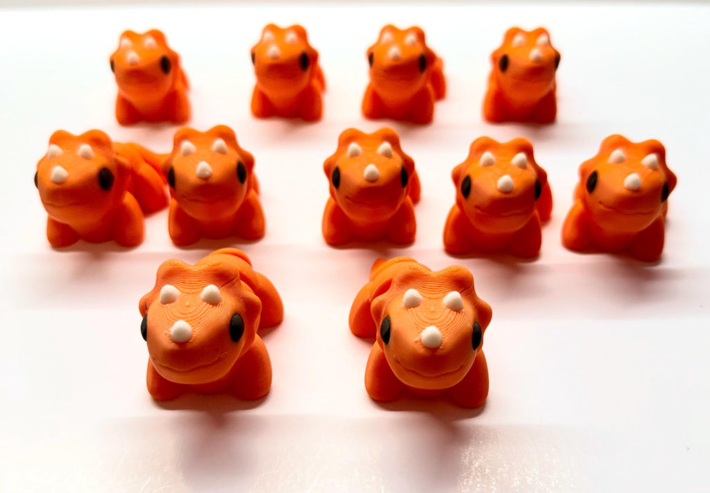 Articulated Mini Dinosaur Fidget Toy | 3D Printed Dino Figure | Flexible Desk Toy