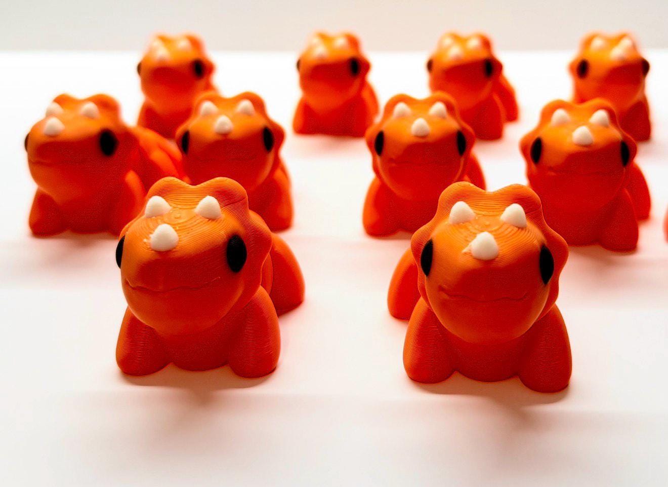 Articulated Mini Dinosaur Fidget Toy | 3D Printed Dino Figure | Flexible Desk Toy