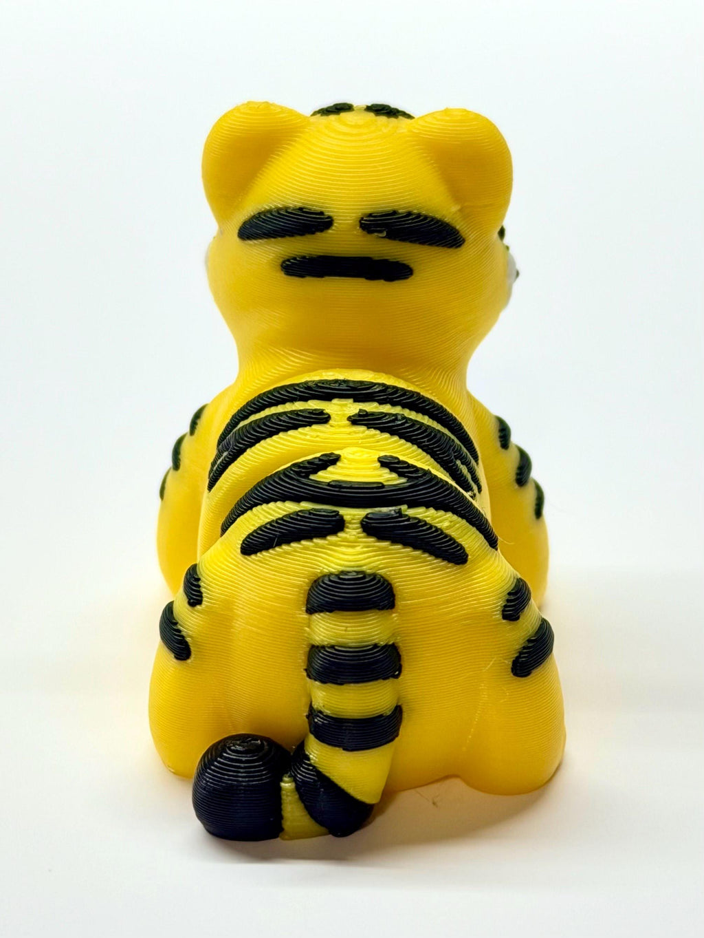 Articulating Tiger Figurine | 3D Printed Poseable| Animal Desk Decor | Mini Tiger Gift | Collectible Figure