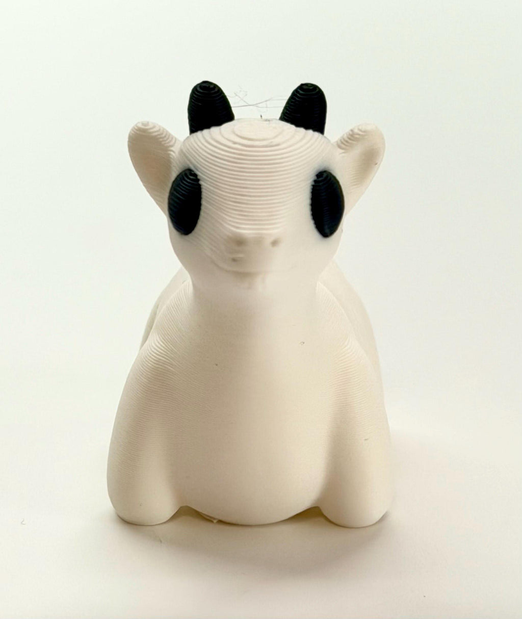 Articulating 3D Printed Goat Figurine | Flexible Desk Toy |Farm Animal Decor | Fidget Toy
