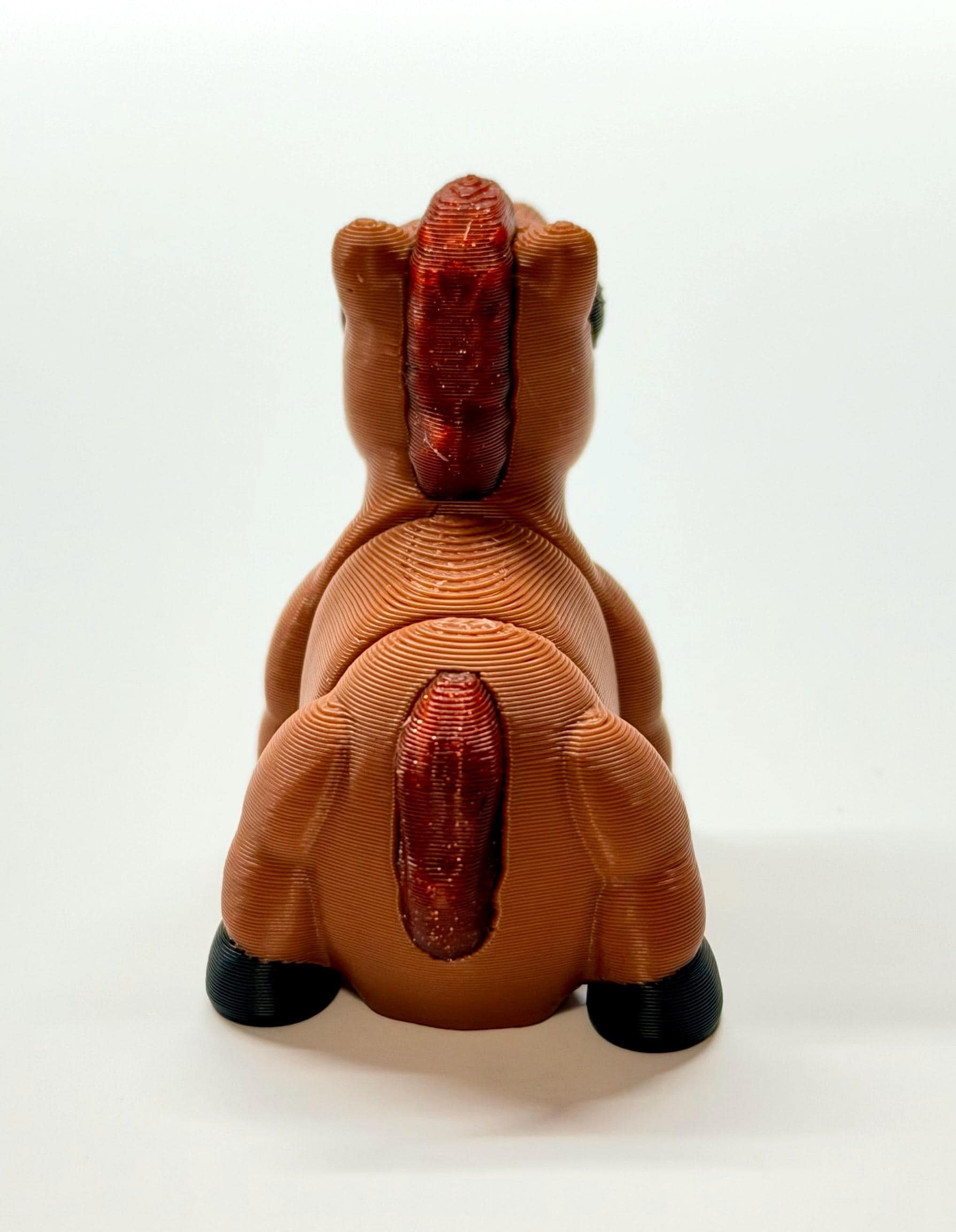 Articulating 3D Printed Horse Figurine – Flexible Fidget Toy & Desk Decor